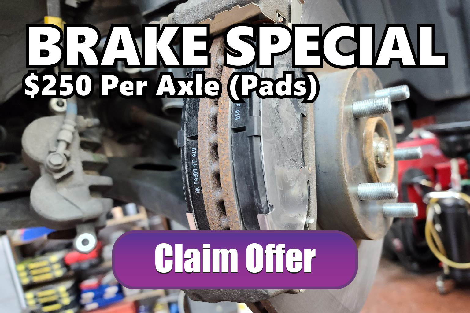 Brake Service Offer